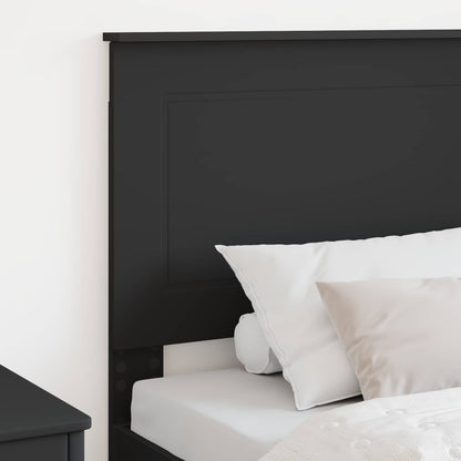 Čelo Postele Černý Dub 100 Cm Dřevěný Materiál
