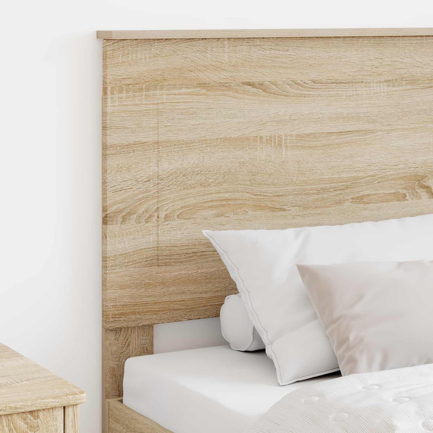 Čelo Postele Sonoma Dub 100 Cm Dřevěný Materiál