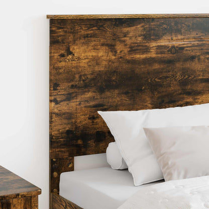 Čelo Postele Uzený Dub 100 Cm Dřevěný Materiál