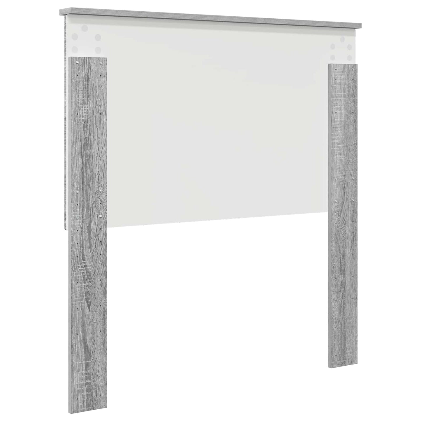 Čelo Postele Šedá Sonoma 100 Cm Dřevěný Materiál