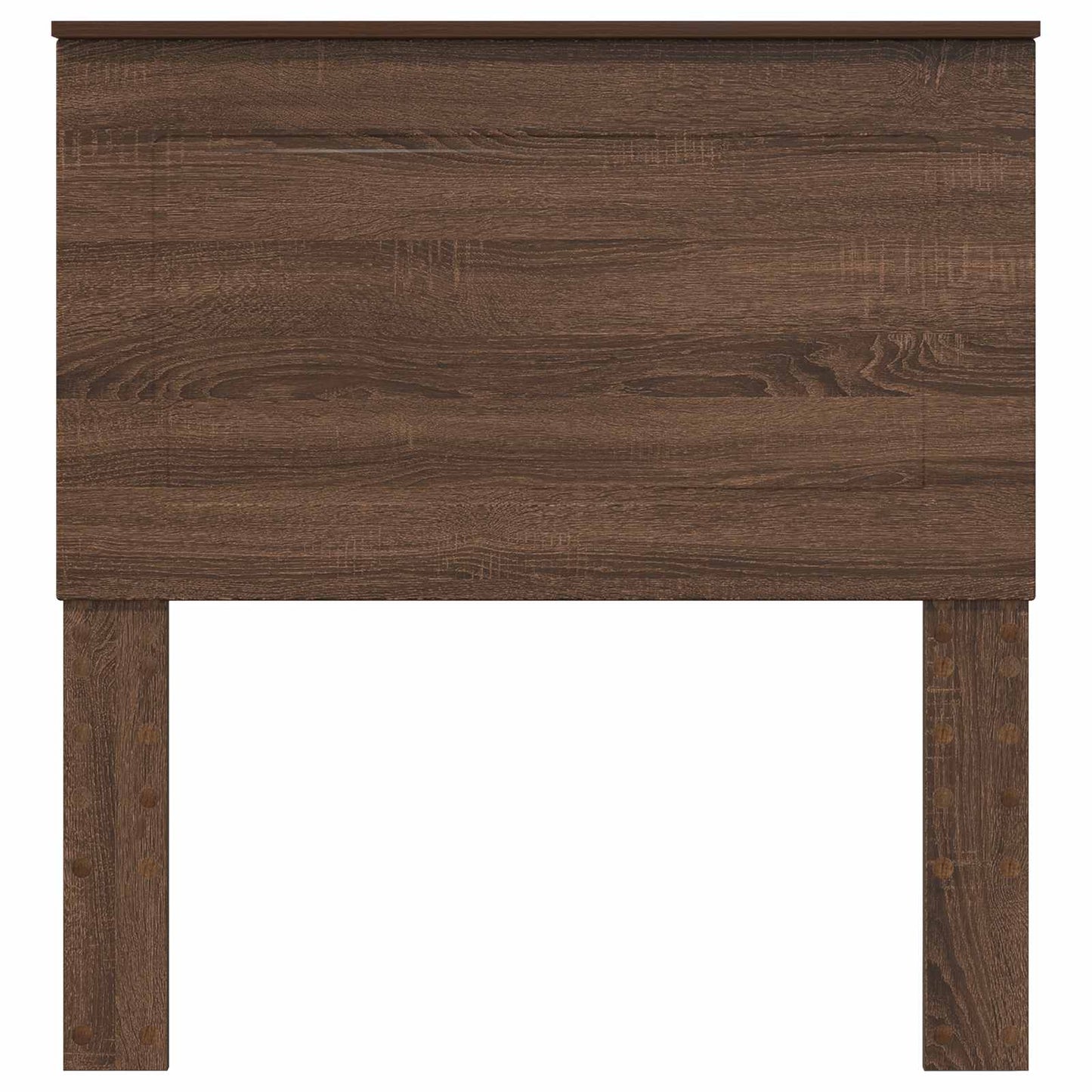Čelo Postele Hnědý Dub 100 Cm Dřevěný Materiál