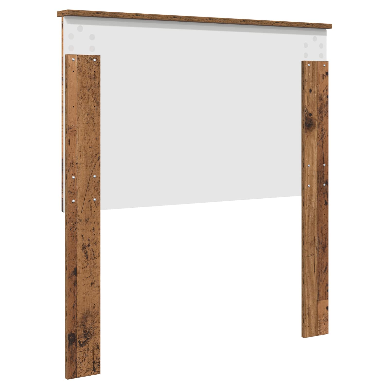 Čelo Postele Staré Dřevo 100 Cm Dřevěný Materiál