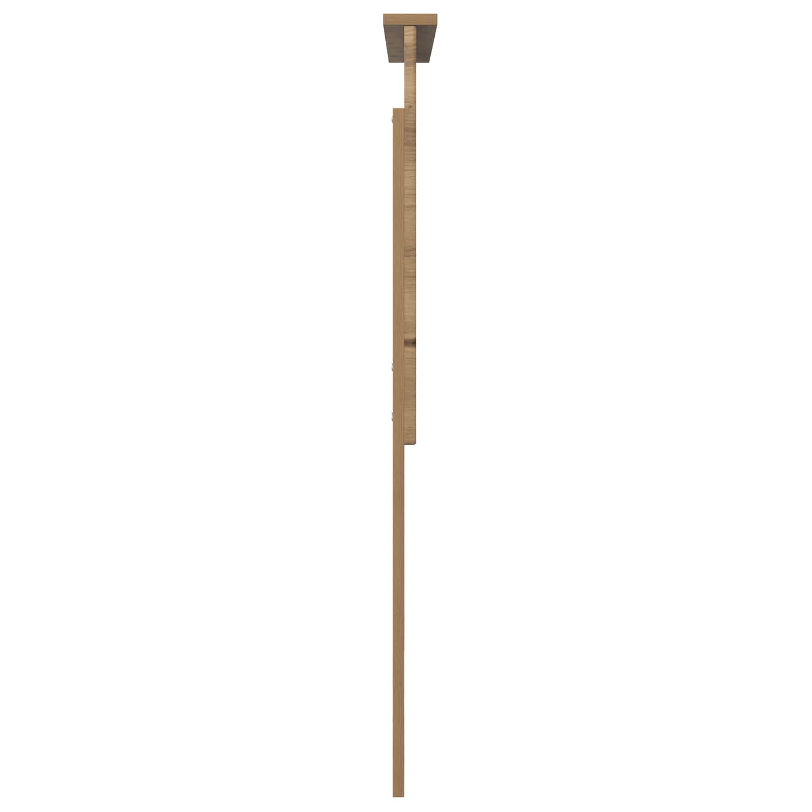 Čelo Postele Řemeslný Dub Dřevěný Materiál