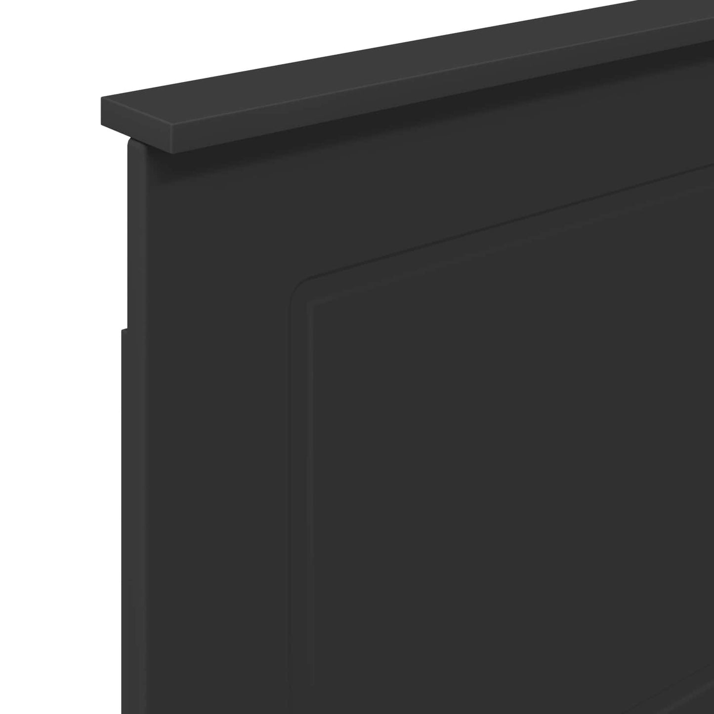 Čelo Postele Černý Dub 100 Cm Dřevěný Materiál