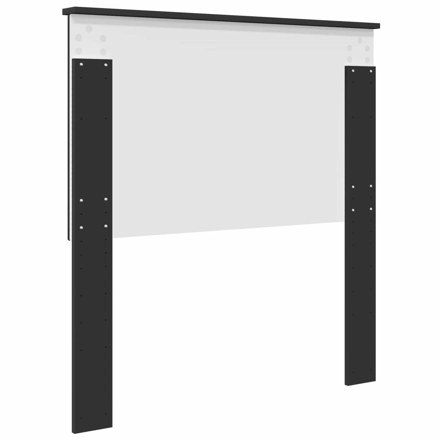 Čelo Postele Černý Dub 100 Cm Dřevěný Materiál