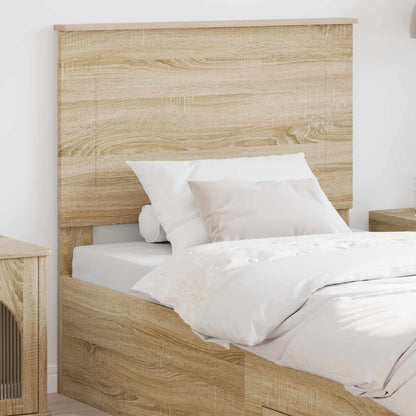 Čelo Postele Sonoma Dub 100 Cm Dřevěný Materiál