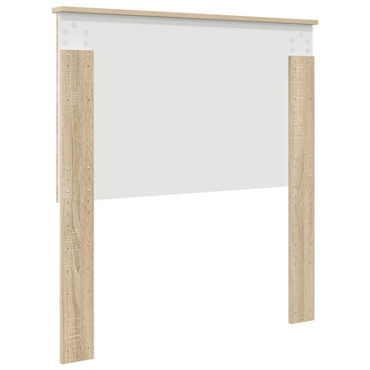Čelo Postele Sonoma Dub 100 Cm Dřevěný Materiál