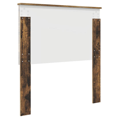 Čelo Postele Uzený Dub 100 Cm Dřevěný Materiál