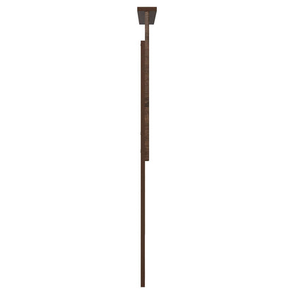 Čelo Postele Hnědý Dub 100 Cm Dřevěný Materiál
