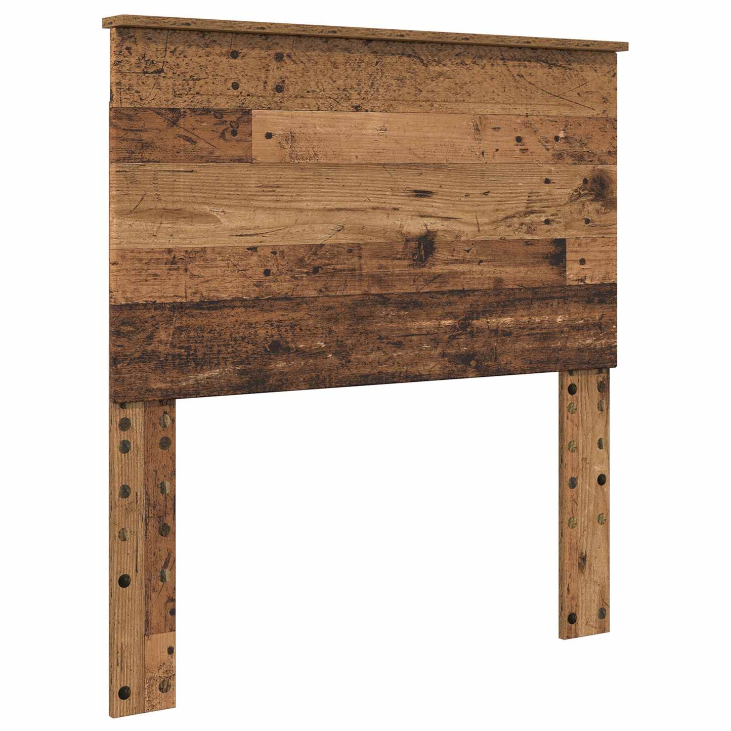 Čelo Postele Staré Dřevo 100 Cm Dřevěný Materiál