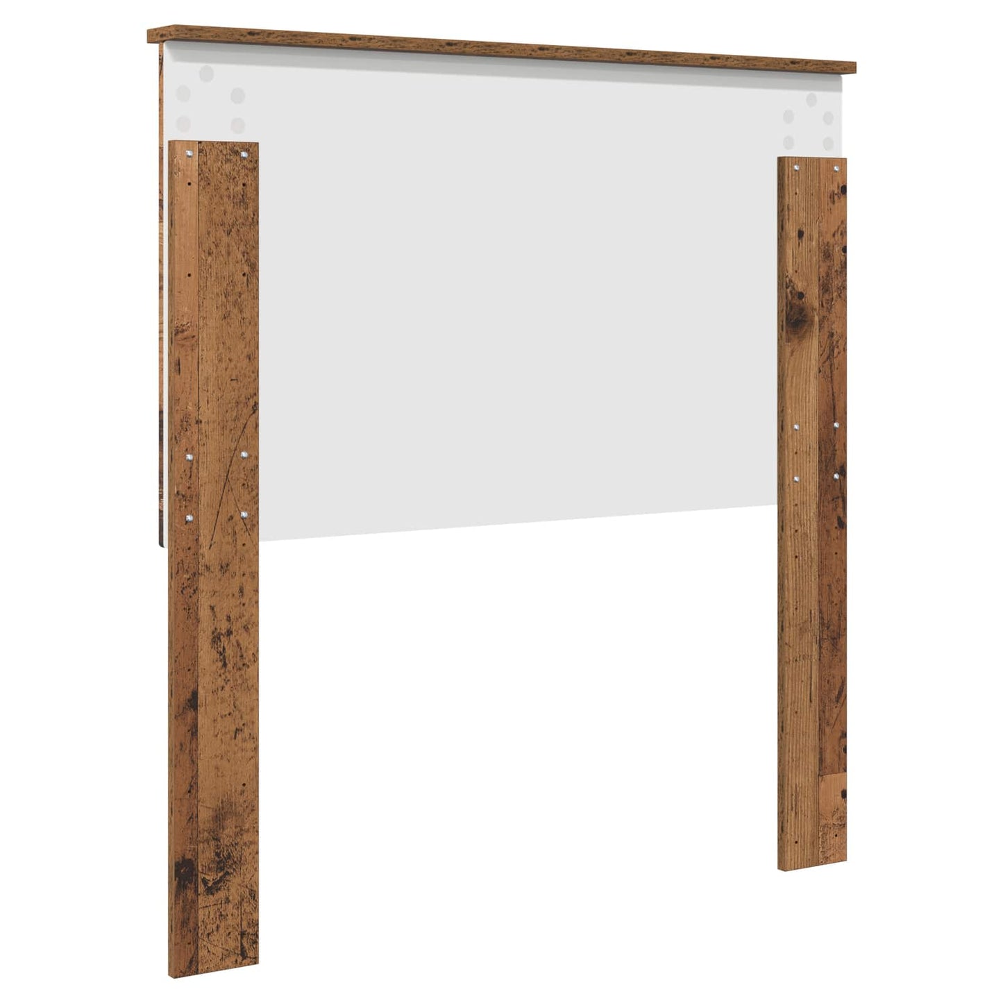 Čelo Postele Staré Dřevo 100 Cm Dřevěný Materiál