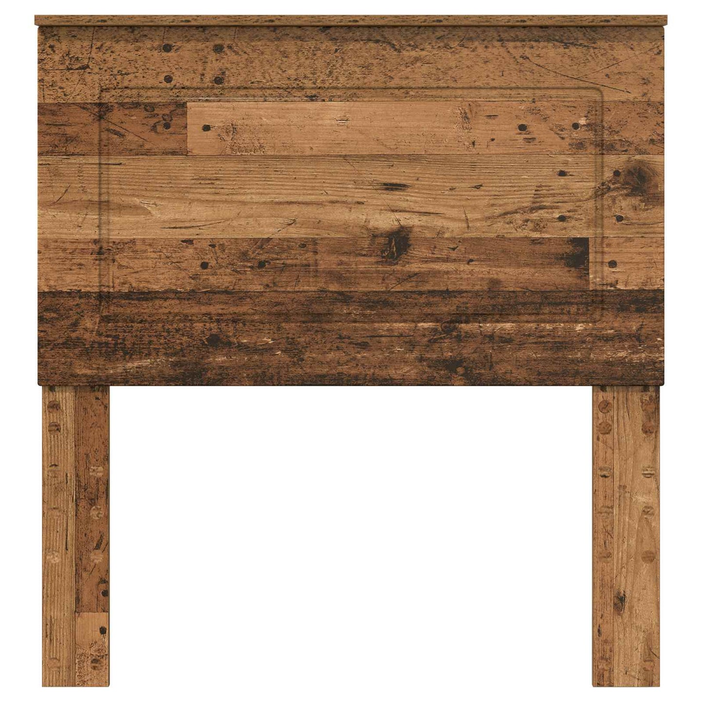 Čelo Postele Staré Dřevo 100 Cm Dřevěný Materiál