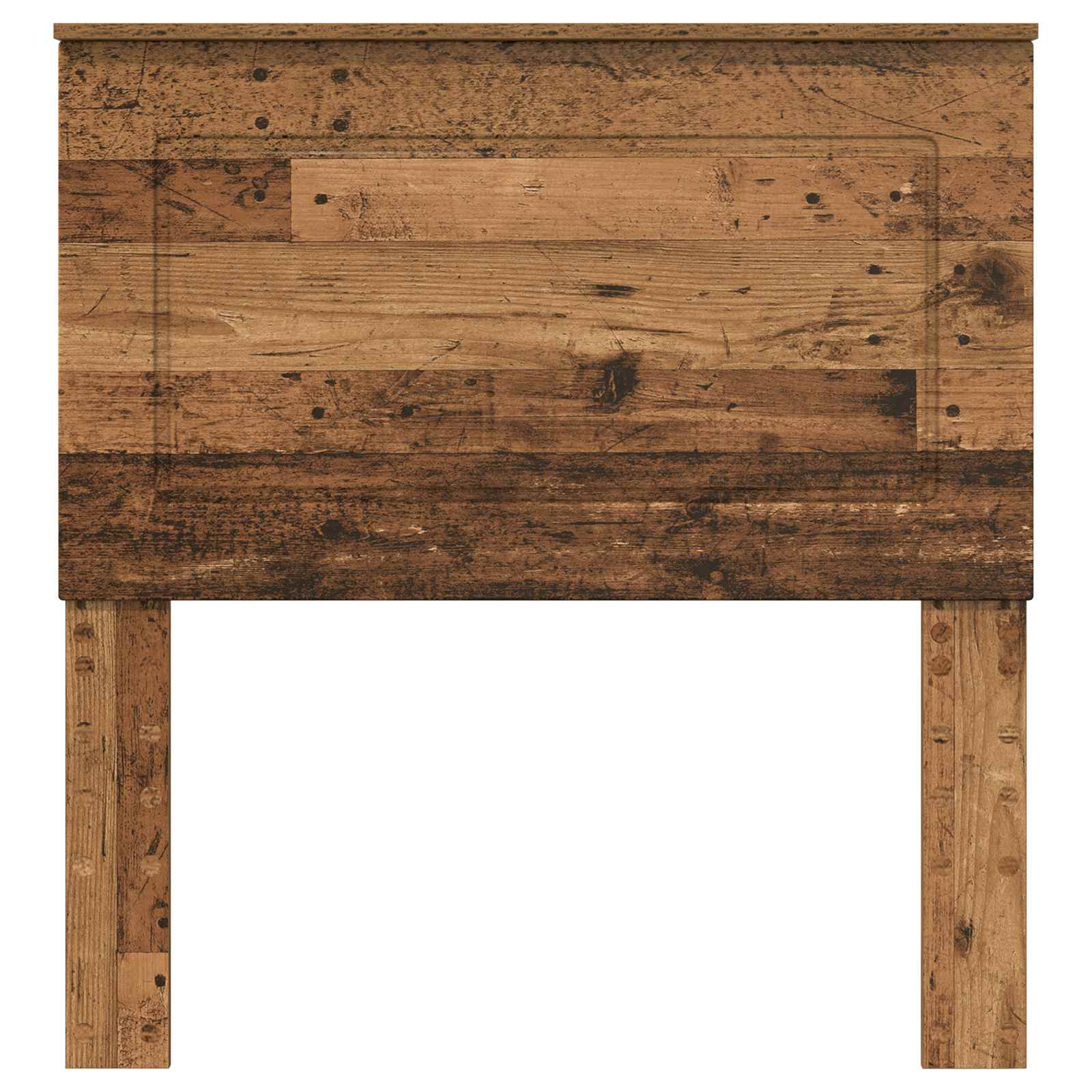 Čelo Postele Staré Dřevo 100 Cm Dřevěný Materiál