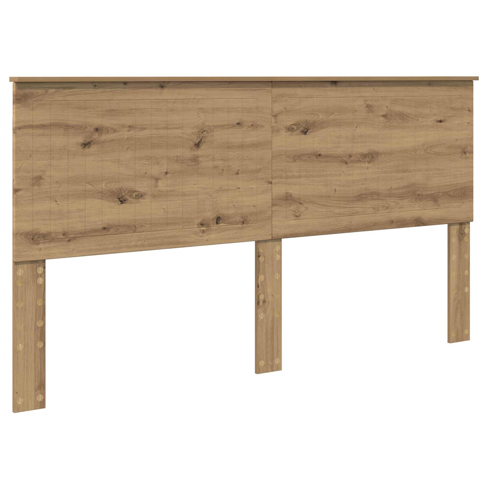 Čelo Postele Artisanový Dub Kompozitní Dřevo