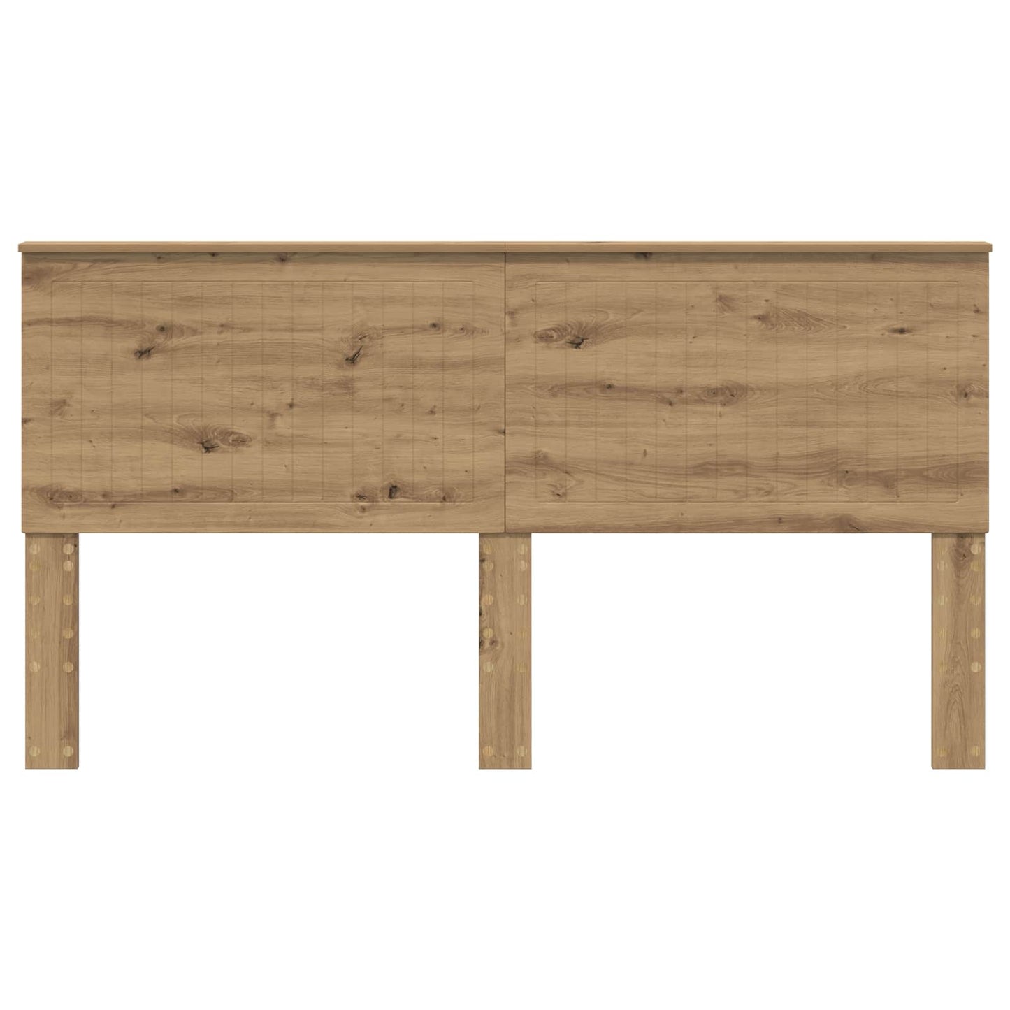 Čelo Postele Artisanový Dub Kompozitní Dřevo