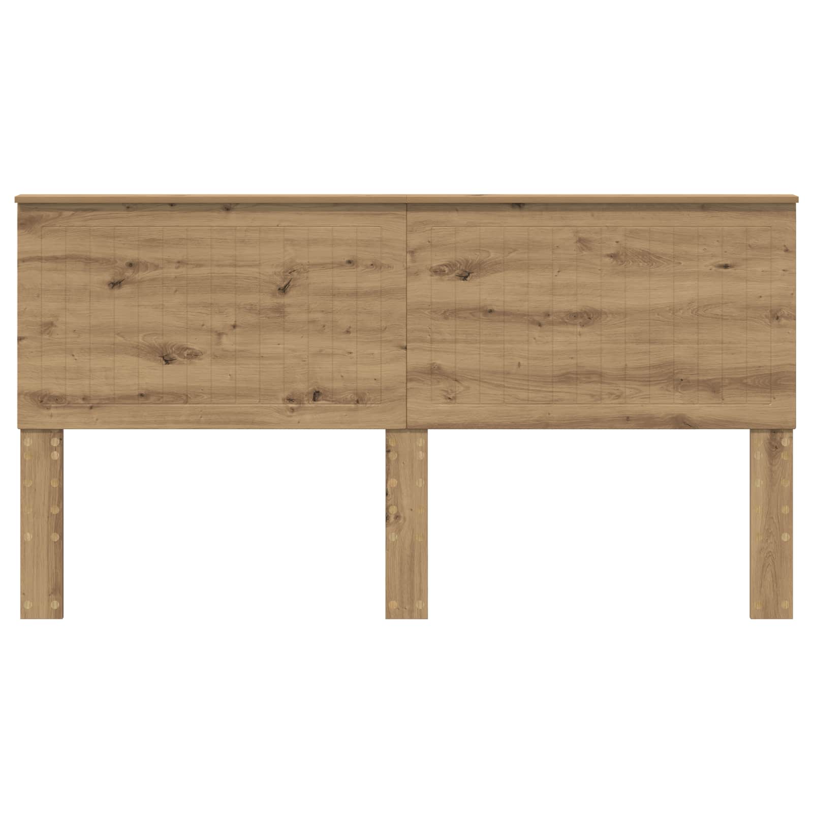 Čelo Postele Artisanový Dub Kompozitní Dřevo