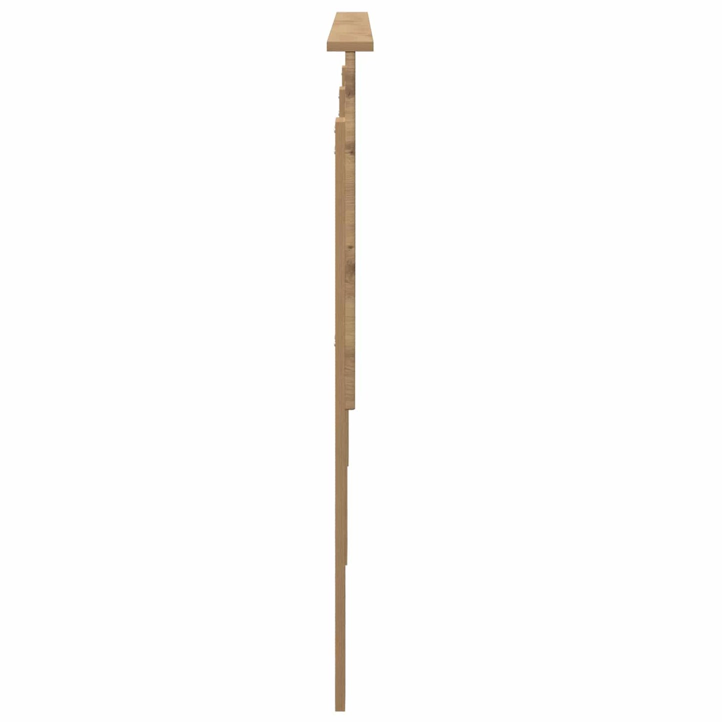 Čelo Postele Artisanový Dub Kompozitní Dřevo