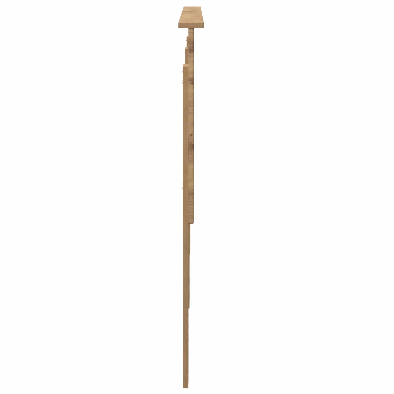 Čelo Postele Artisanový Dub Kompozitní Dřevo