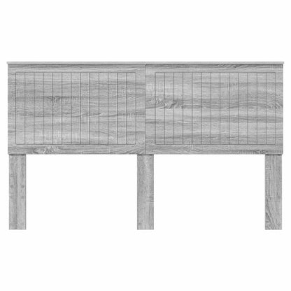Čelo Postele Šedá Sonoma Kompozitní Dřevo
