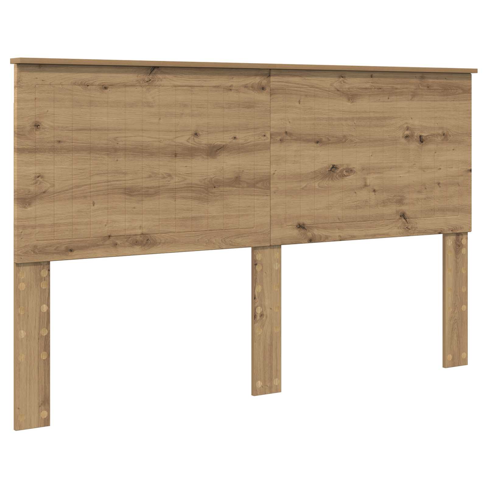 Čelo Postele Artisanový Dub Kompozitní Dřevo