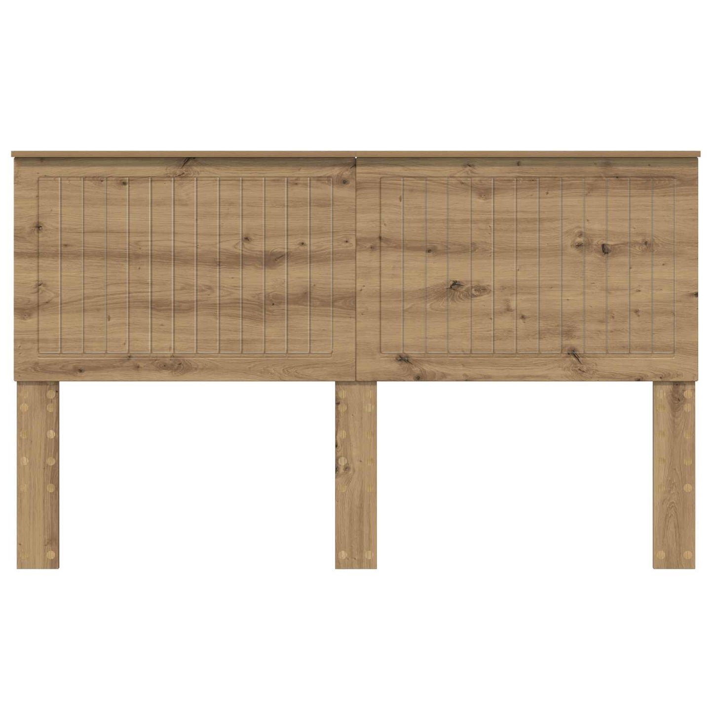 Čelo Postele Artisanový Dub Kompozitní Dřevo