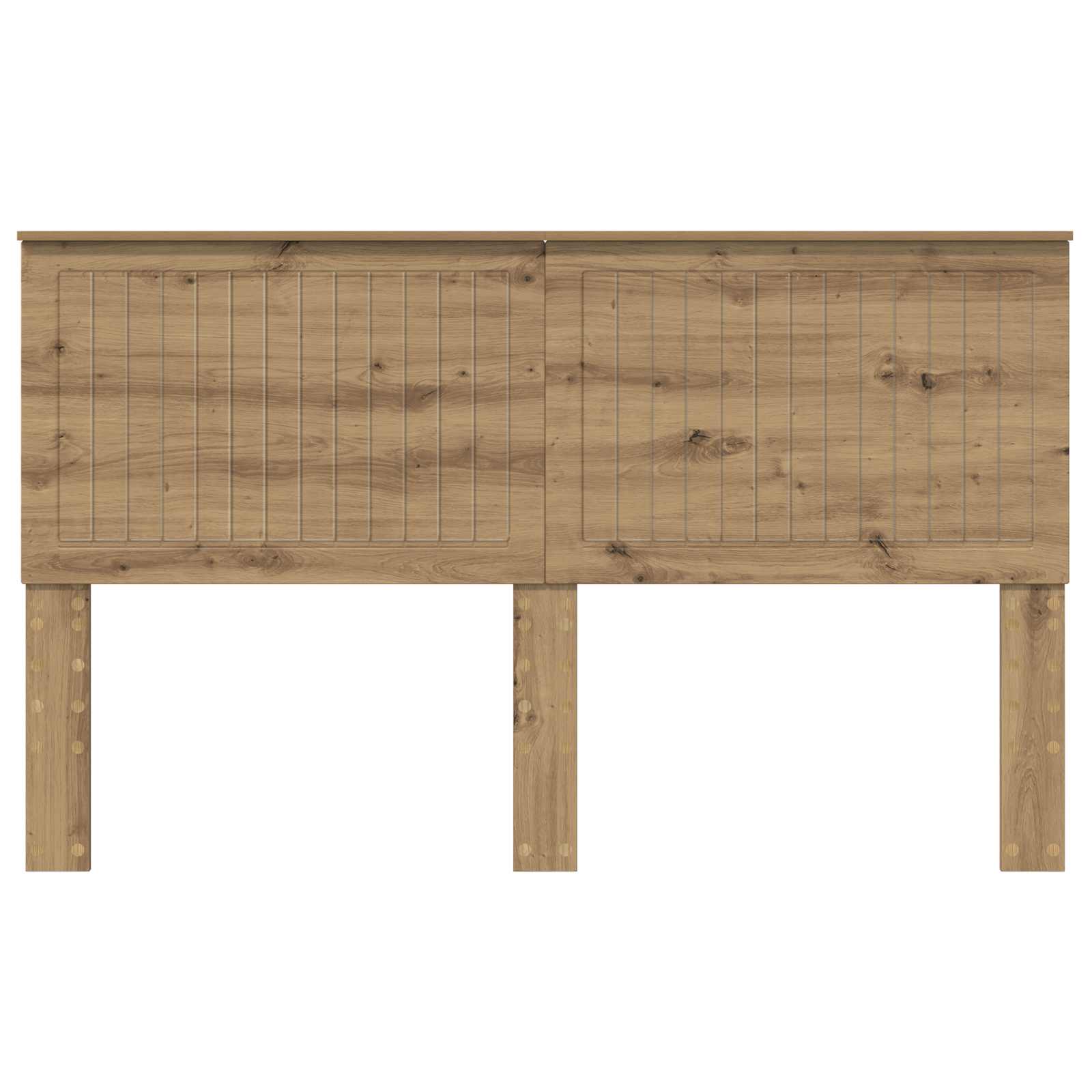 Čelo Postele Artisanový Dub Kompozitní Dřevo
