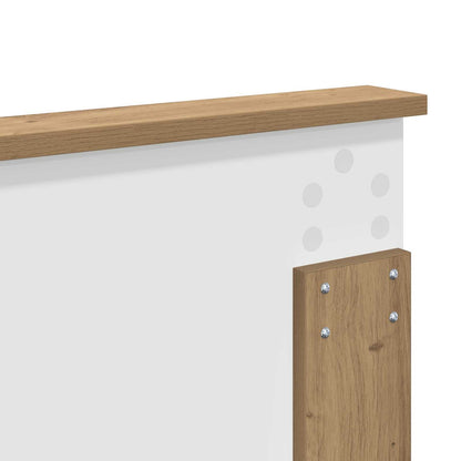 Čelo Postele Artisanový Dub Kompozitní Dřevo