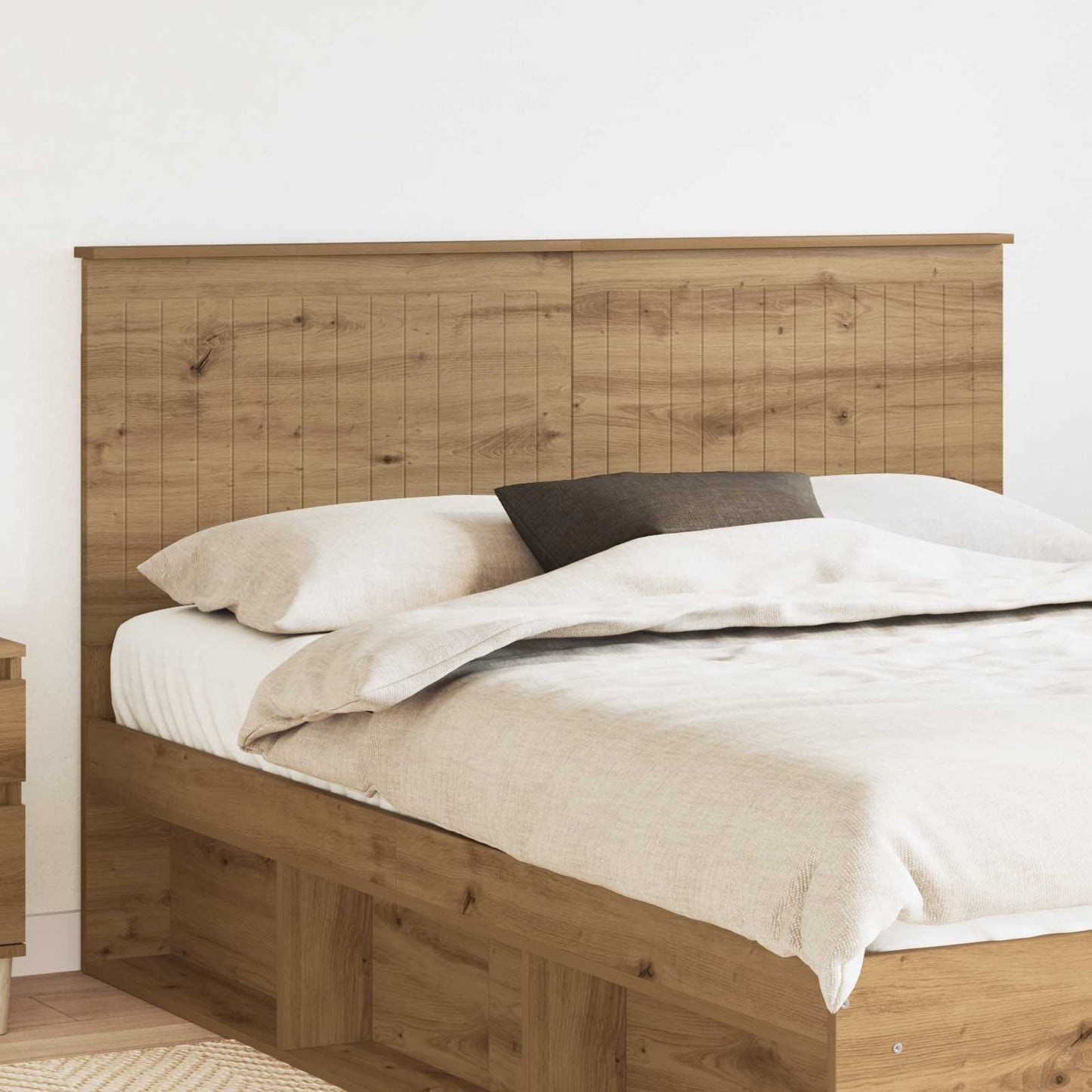 Čelo Postele Artisanový Dub Kompozitní Dřevo