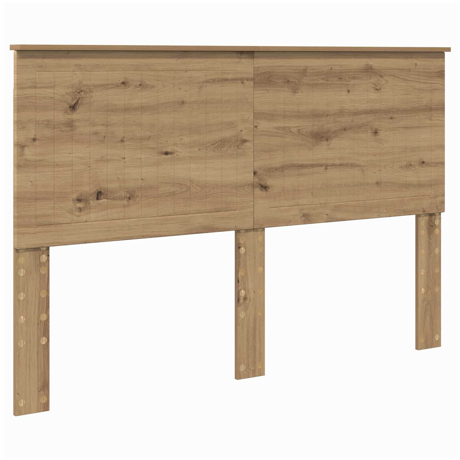 Čelo Postele Artisanový Dub Kompozitní Dřevo