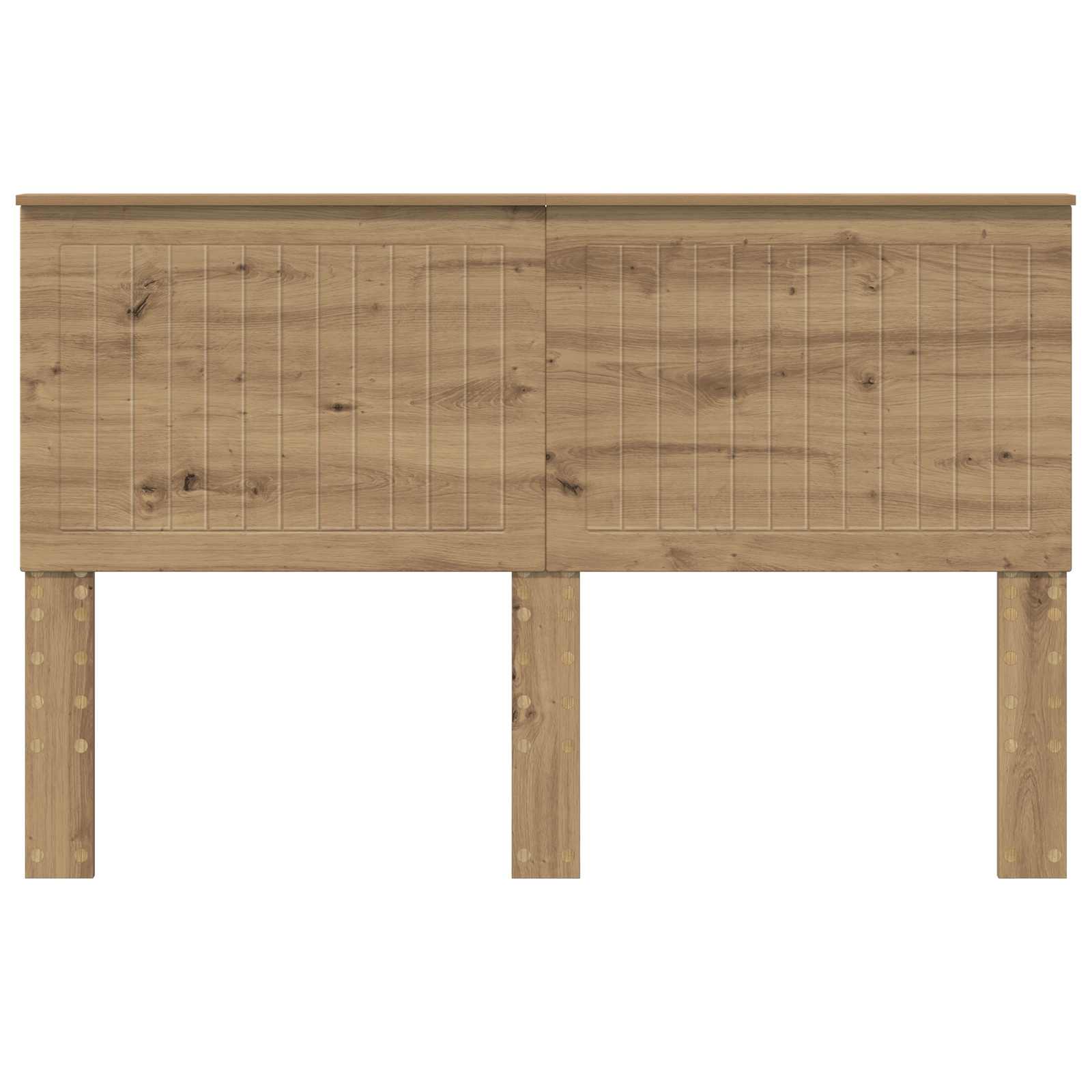 Čelo Postele Artisanový Dub Kompozitní Dřevo