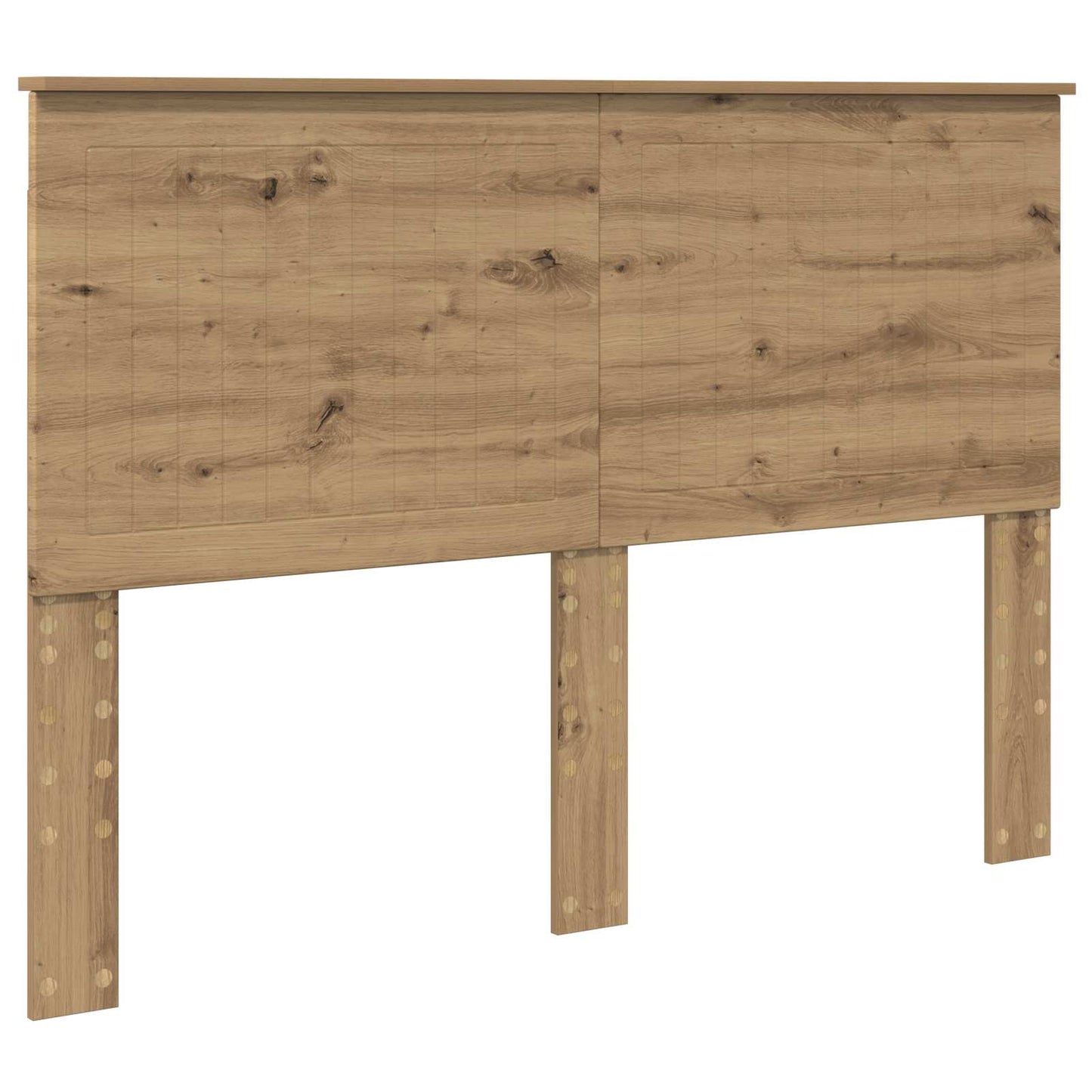 Čelo Postele Artisanový Dub Kompozitní Dřevo