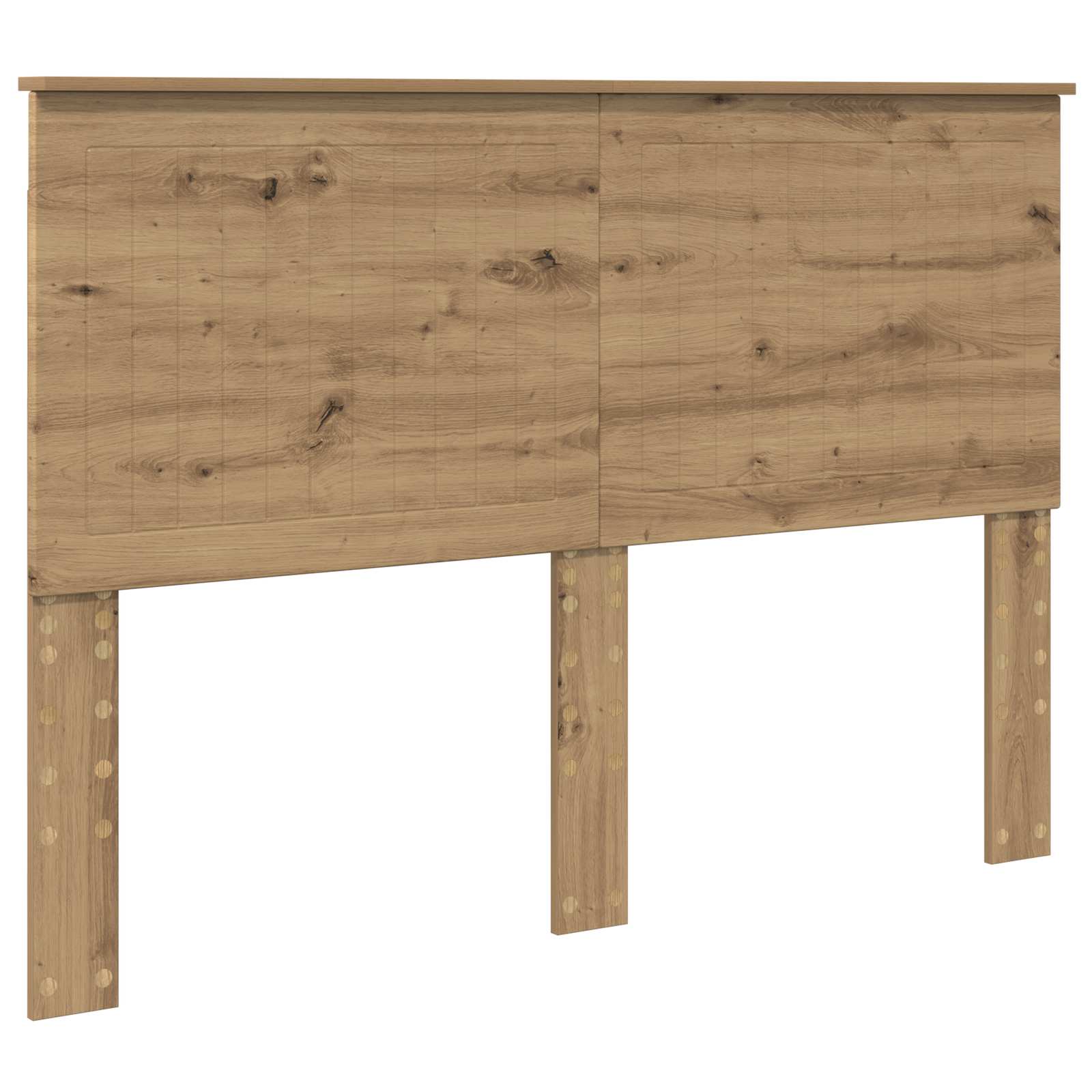 Čelo Postele Artisanový Dub Kompozitní Dřevo