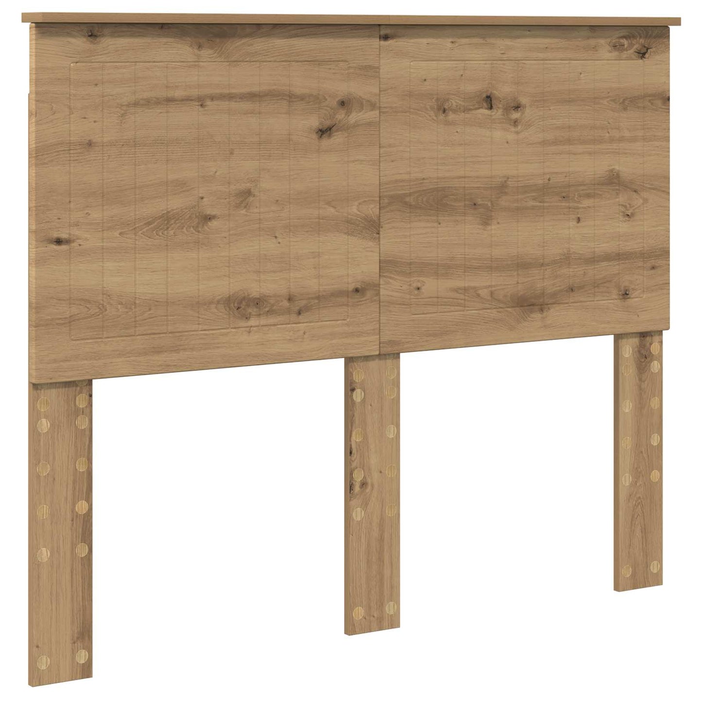 Čelo Postele Artisanový Dub Kompozitní Dřevo