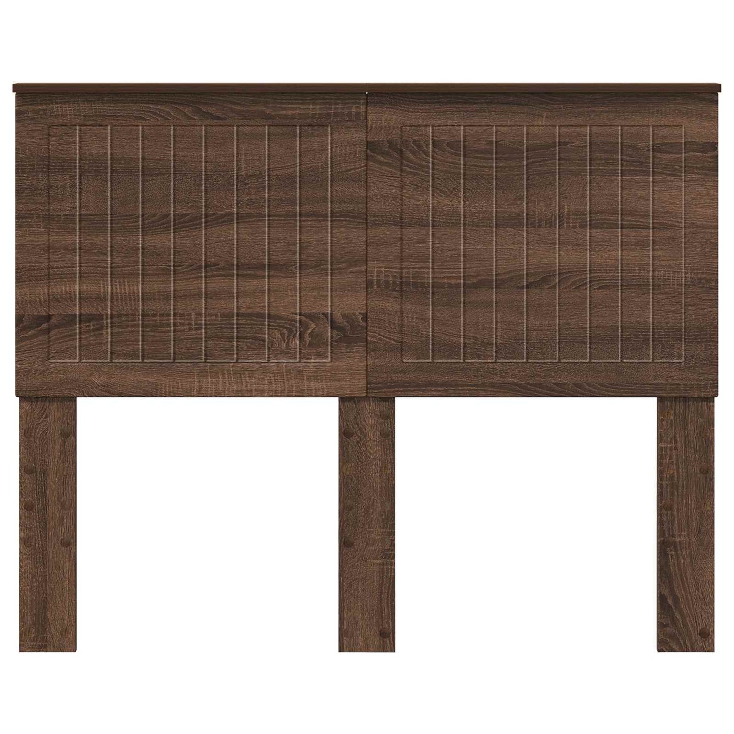 Čelo Postele Hnědý Dub Kompozitní Dřevo