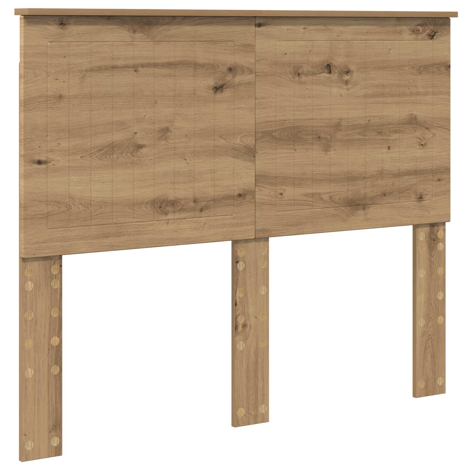 Čelo Postele Artisanový Dub Kompozitní Dřevo