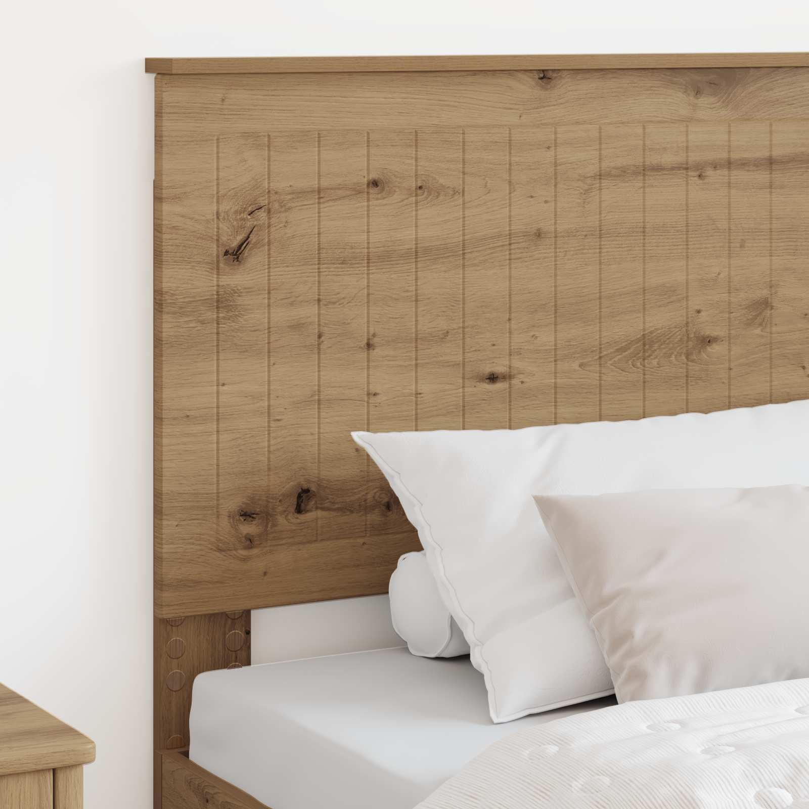 Čelo Postele Artisanový Dub Kompozitní Dřevo