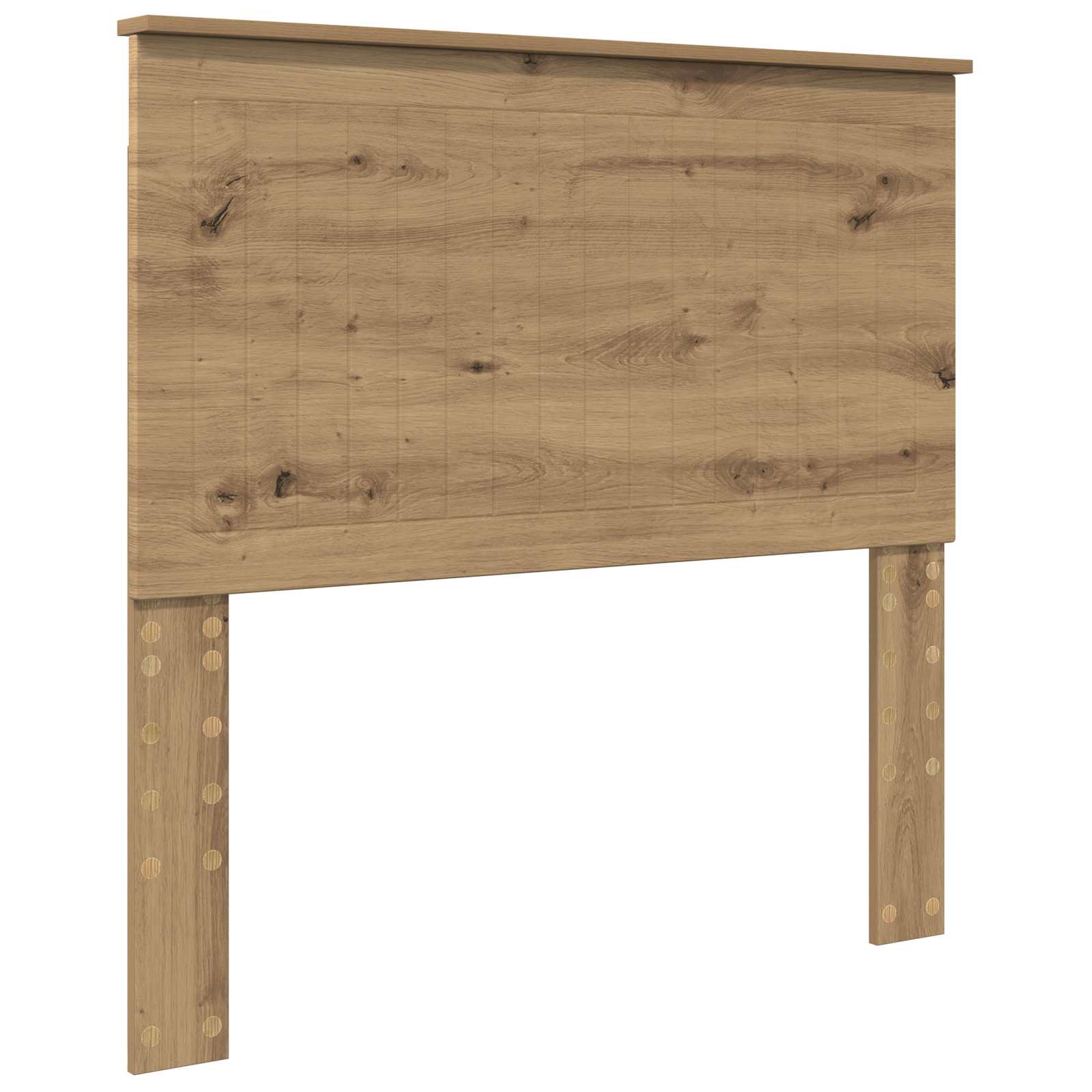 Čelo Postele Artisanový Dub Kompozitní Dřevo