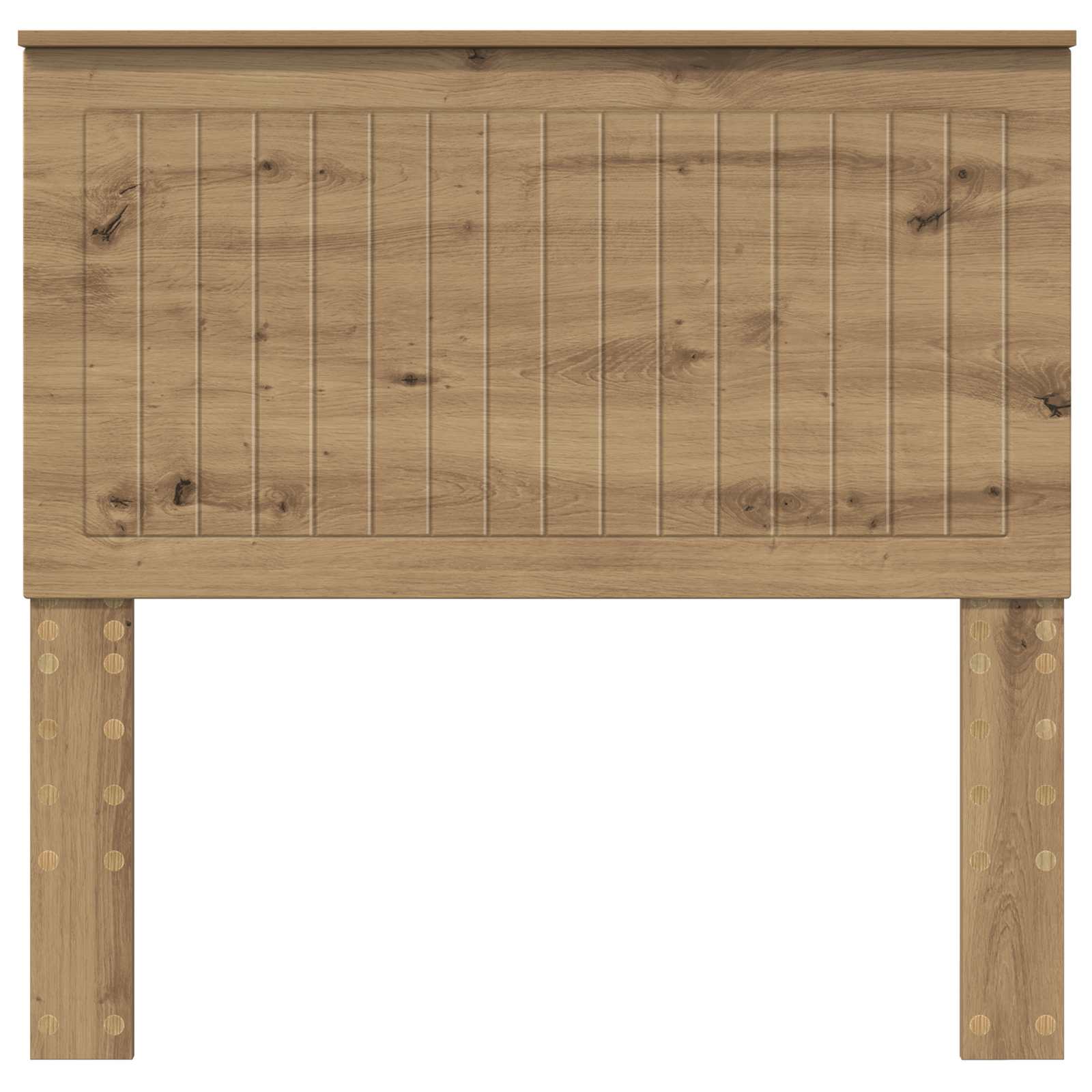 Čelo Postele Artisanový Dub Kompozitní Dřevo