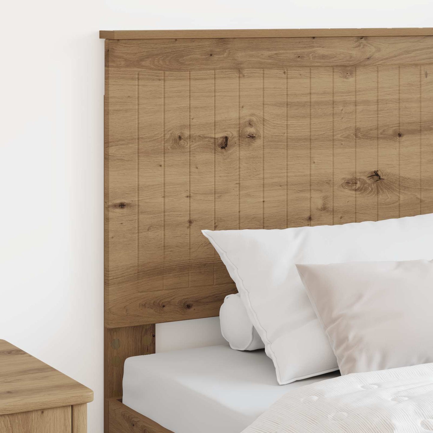 Čelo Postele Artisanový Dub Kompozitní Dřevo