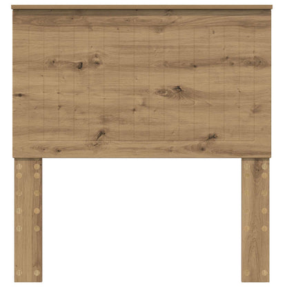 Čelo Postele Artisanový Dub Kompozitní Dřevo
