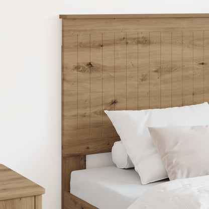 Čelo Postele Artisanový Dub Kompozitní Dřevo