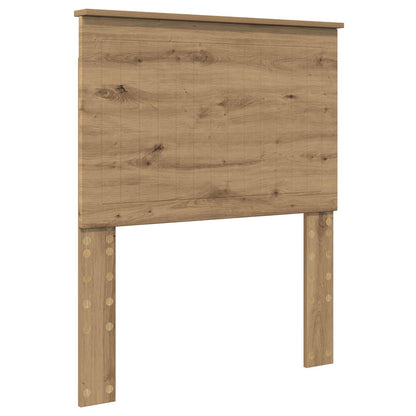 Čelo Postele Artisanový Dub Kompozitní Dřevo