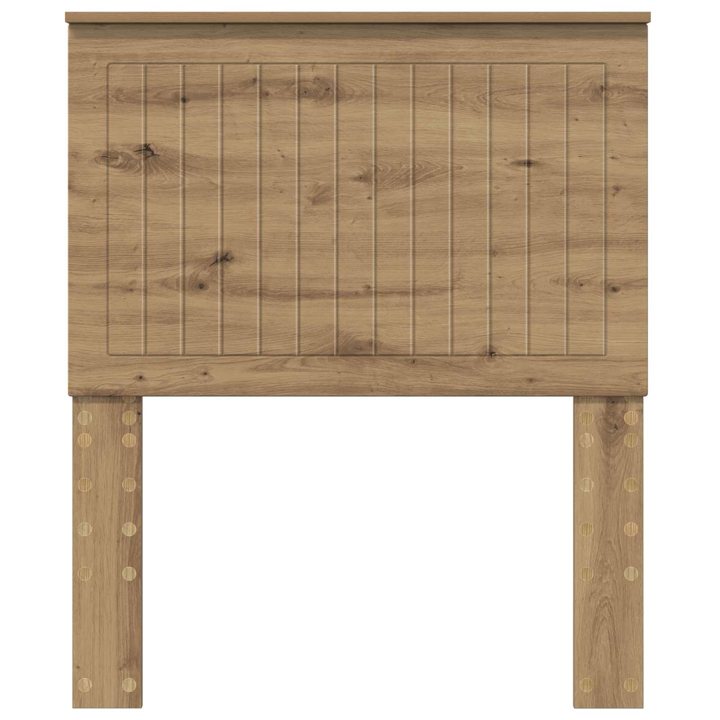 Čelo Postele Artisanový Dub Kompozitní Dřevo