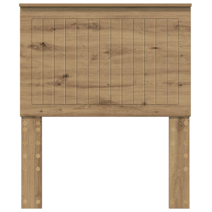 Čelo Postele Artisanový Dub Kompozitní Dřevo