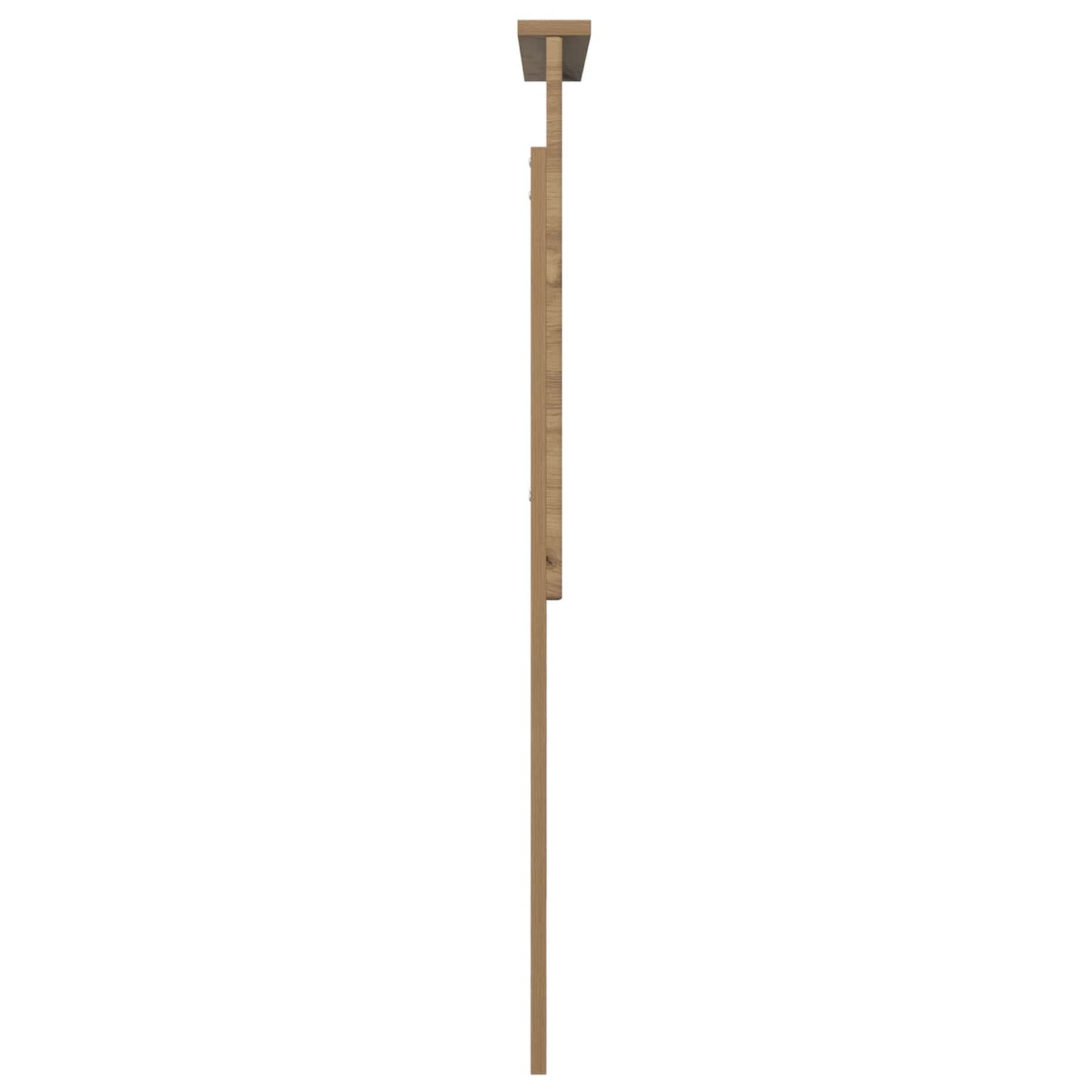 Čelo Postele Artisanový Dub Kompozitní Dřevo