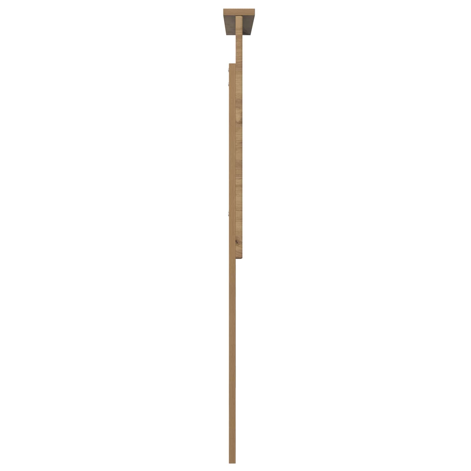Čelo Postele Artisanový Dub Kompozitní Dřevo