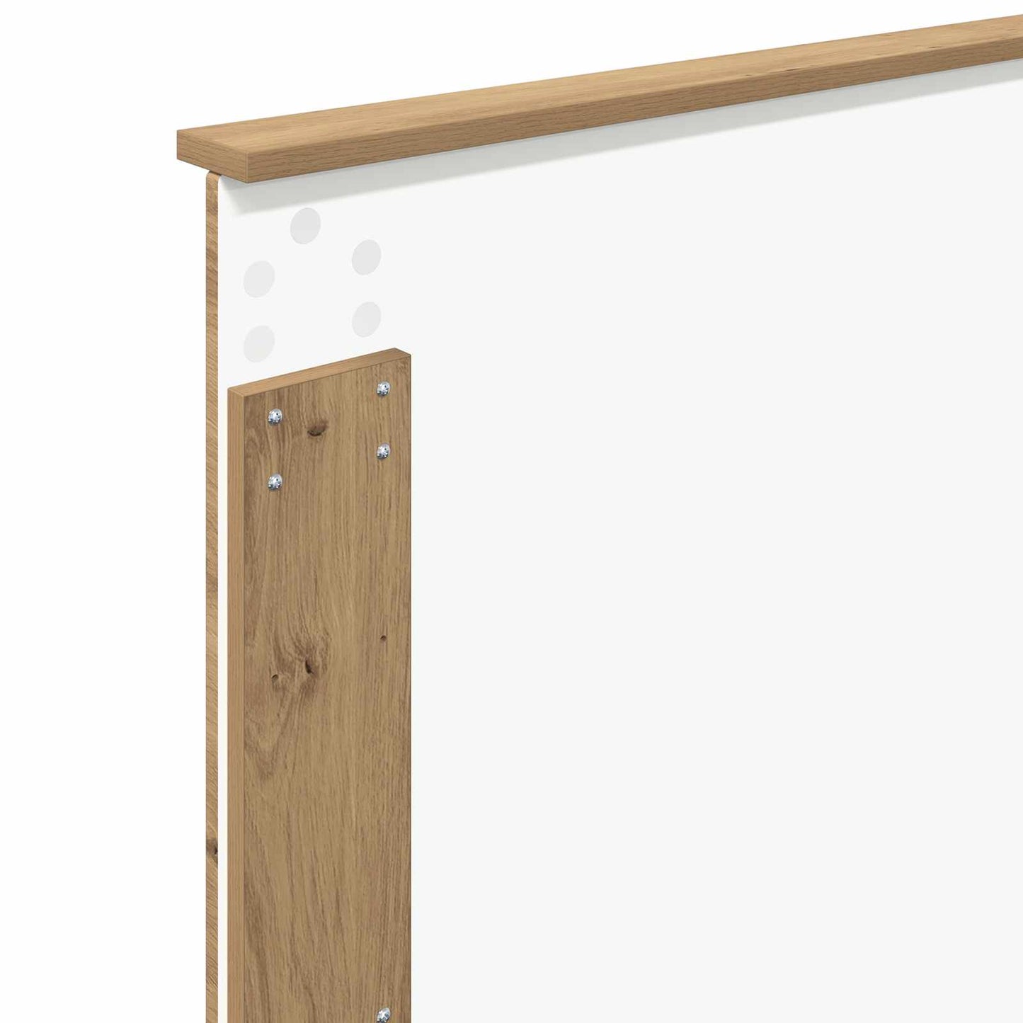 Čelo Postele Artisanový Dub Kompozitní Dřevo