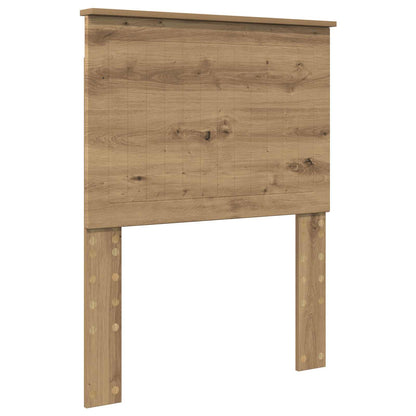 Čelo Postele Artisanový Dub Kompozitní Dřevo