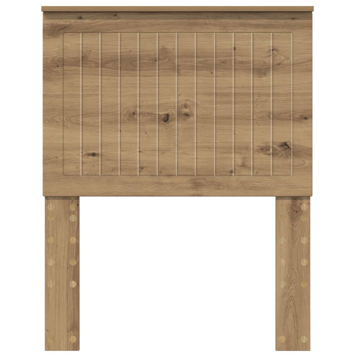 Čelo Postele Artisanový Dub Kompozitní Dřevo
