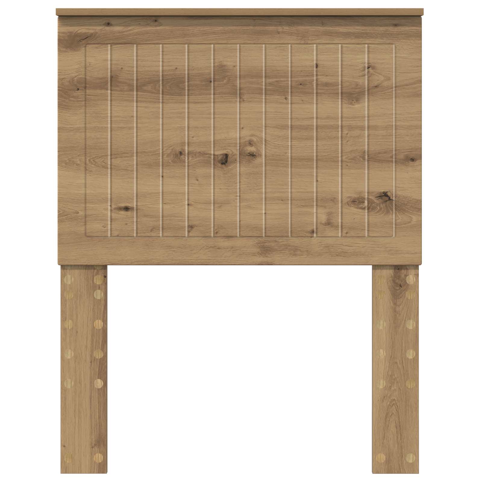 Čelo Postele Artisanový Dub Kompozitní Dřevo